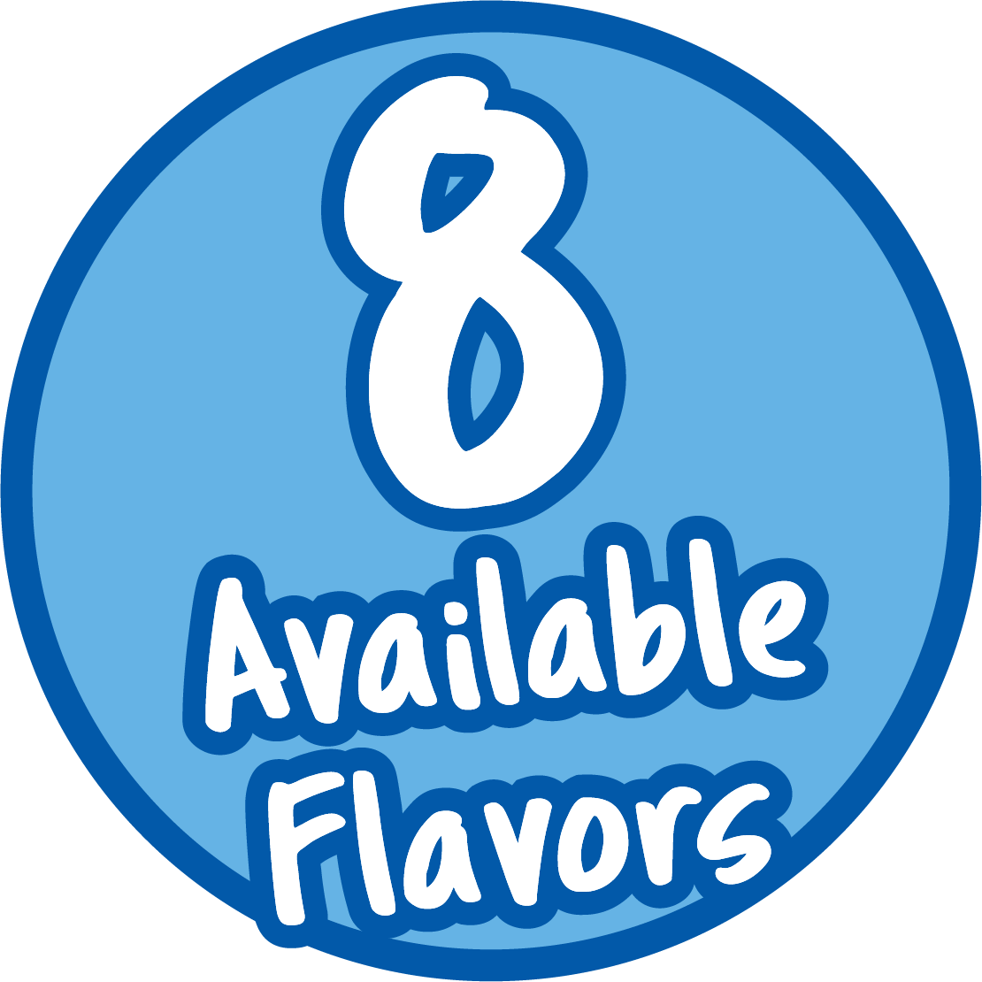 8 Available Flavors