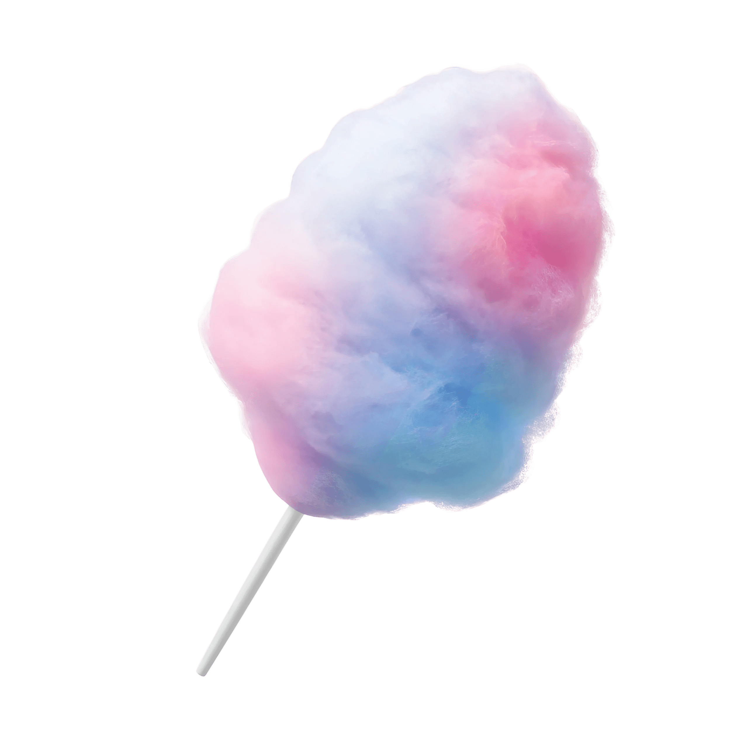 Pink and Blue Cotton Candy
