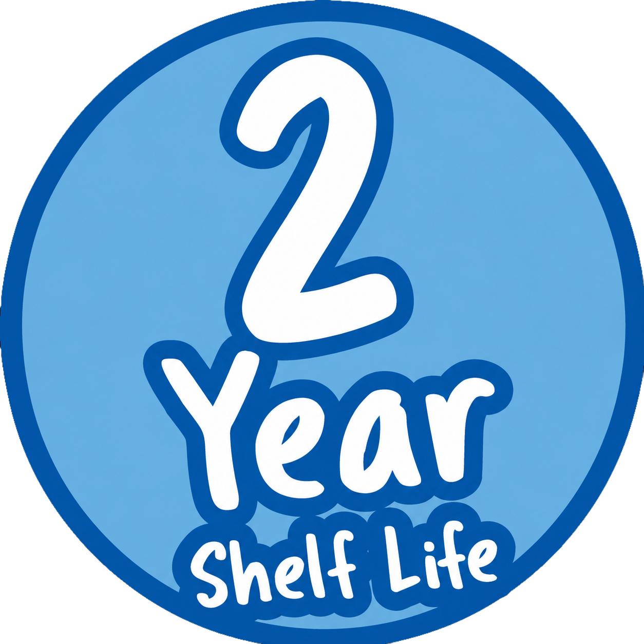 2 Year Shelf Life